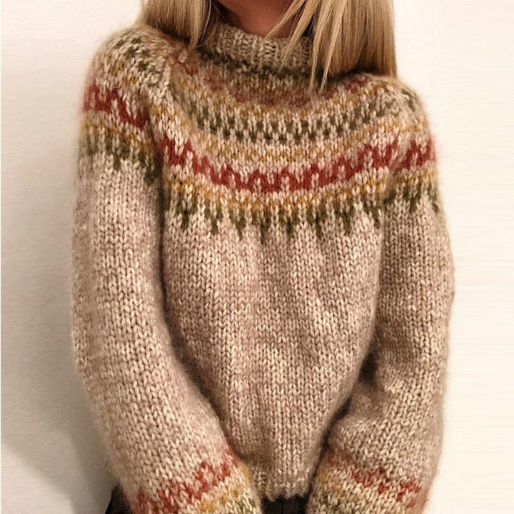 Drune | Sweater - Chunky Fair Isle Strick Gemütlicher Winter