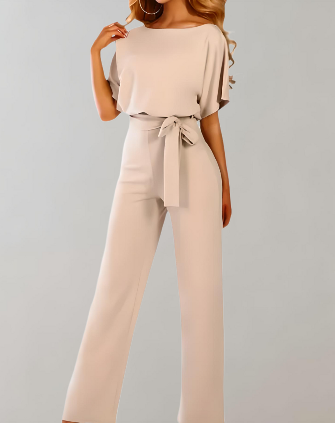 Drune | Wunderschön passender Jumpsuit mit halblangem