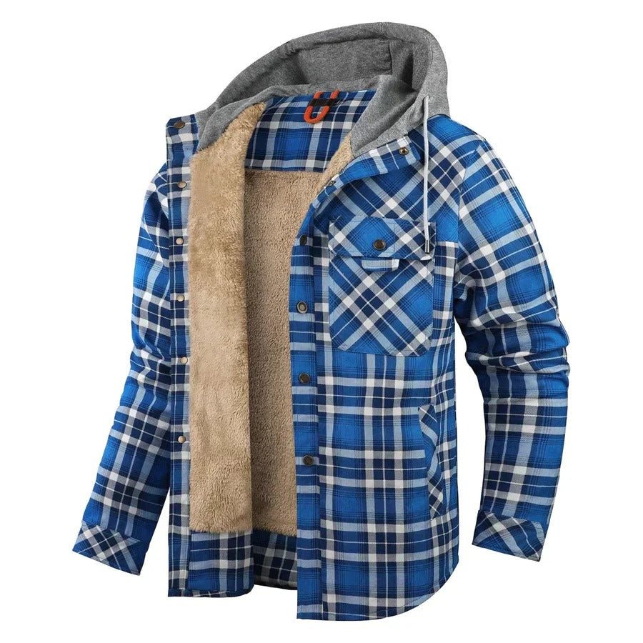 Drune | Weiche Flanelljacke Mit Herbstlicher Wärme Für Herren