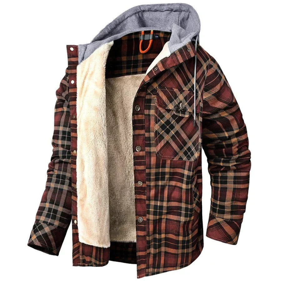 Drune | Weiche Flanelljacke Mit Herbstlicher Wärme Für Herren