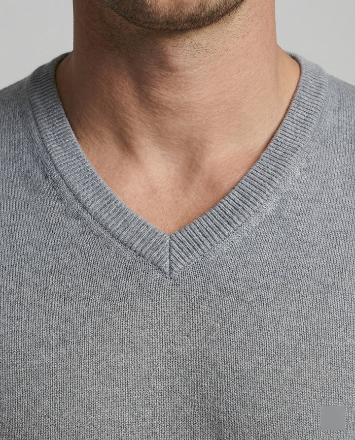 Herren V-Ausschnitt Feinstrickpullover Drune