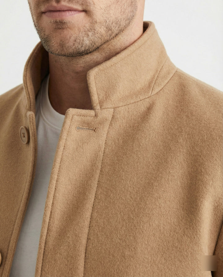 Drune | Übergangsjacke für Männer mit Knöpfen Ideal für Den Frühling