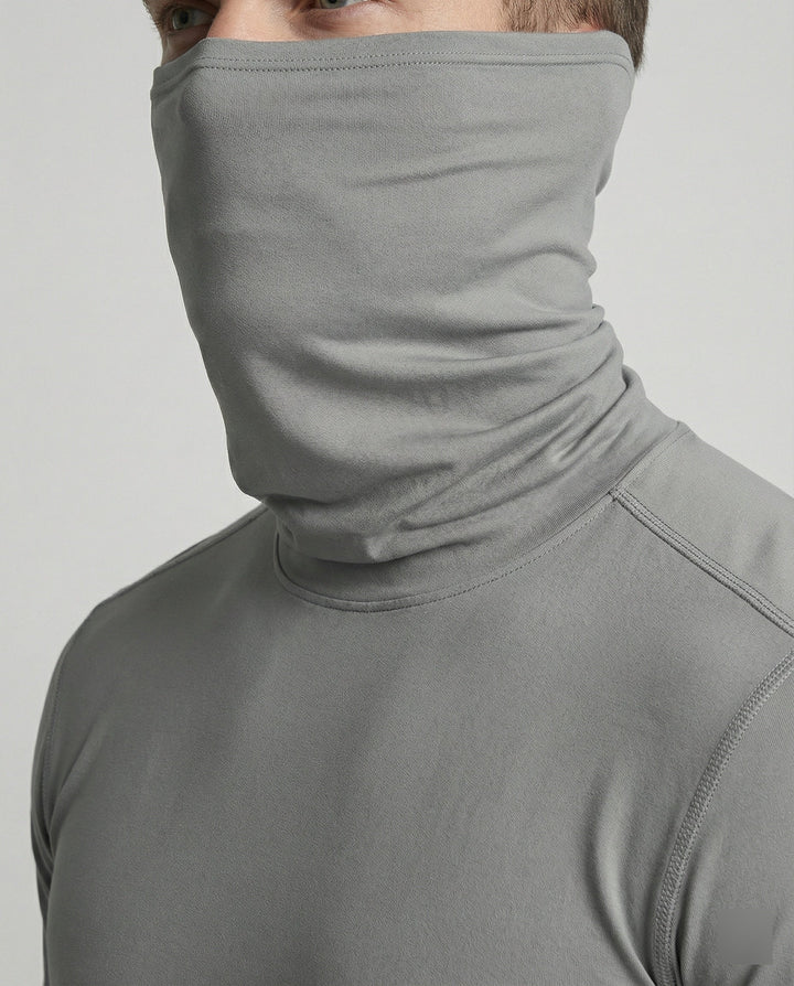 Herren Funktionsshirt mit hohem Kragen und innovativem Feuchtigkeitsmanagement Drune