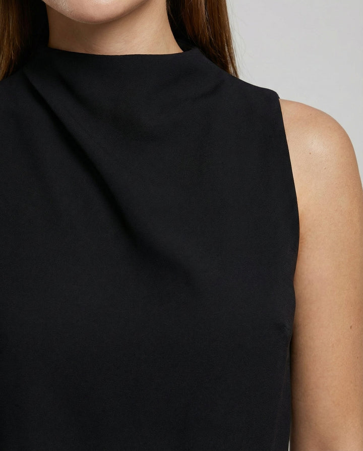 Eleganter Jumpsuit mit Rundhalsausschnitt für Alltag & Besondere Anlässe Drune