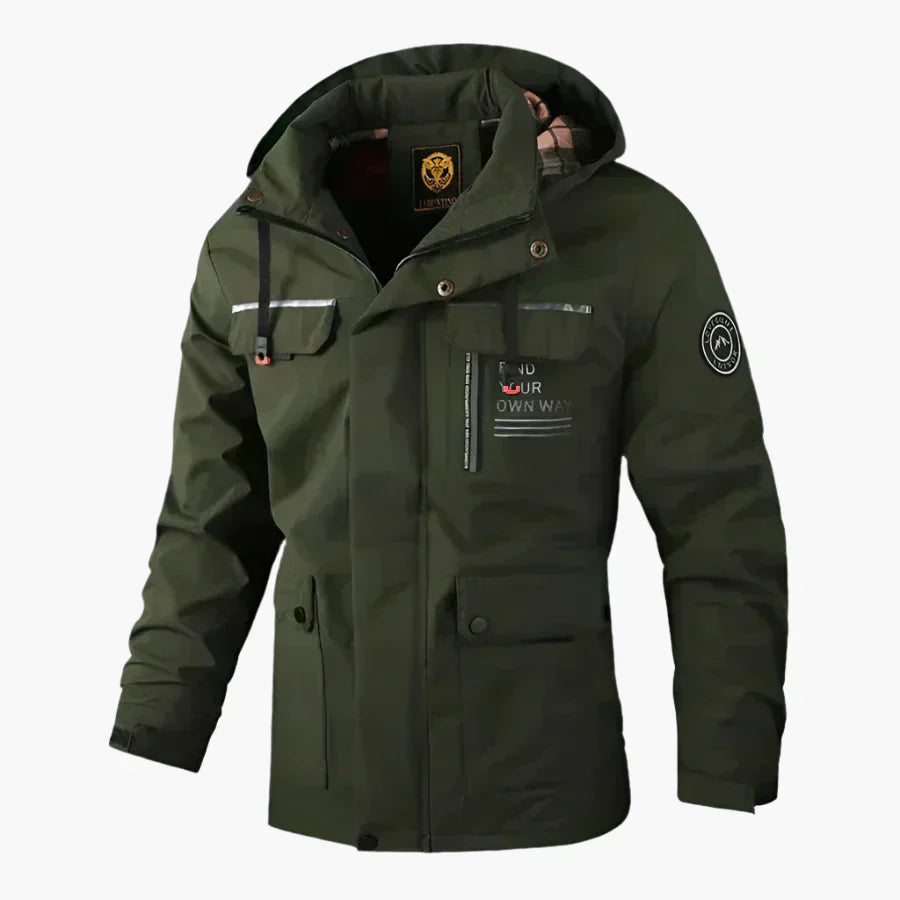 Drune | Outdoor Winterjacke - Funktionale Wind- und Regenjacke im modernen Stil