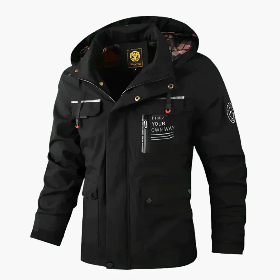 Drune | Outdoor Winterjacke - Funktionale Wind- und Regenjacke im modernen Stil