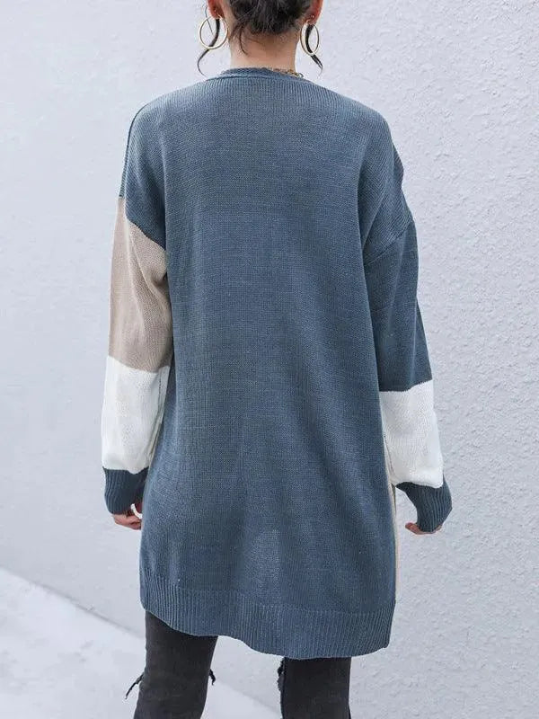 Drune | Modischer Frauen Strickjacke Pullover
