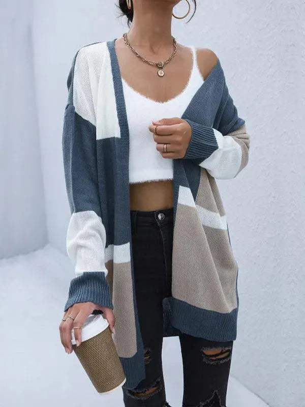 Drune | Modischer Frauen Strickjacke Pullover