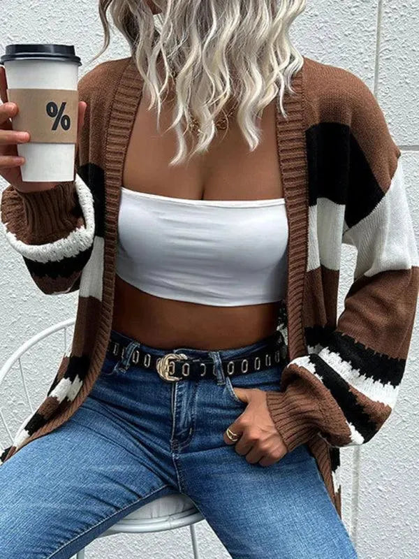 Drune | Trendiger Frauen Strickjacke Pullover