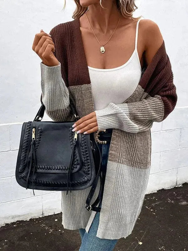 Drune | Klassischer Damen Strickjacke Pullover im Weichen Strickdesign