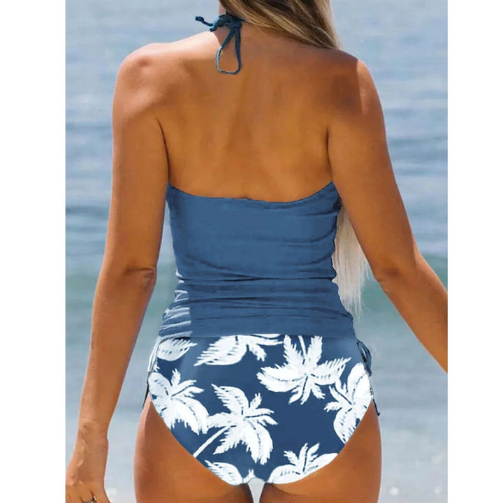 Drune | Damen Badeanzug Sommer Strand Kokos Bikini Set