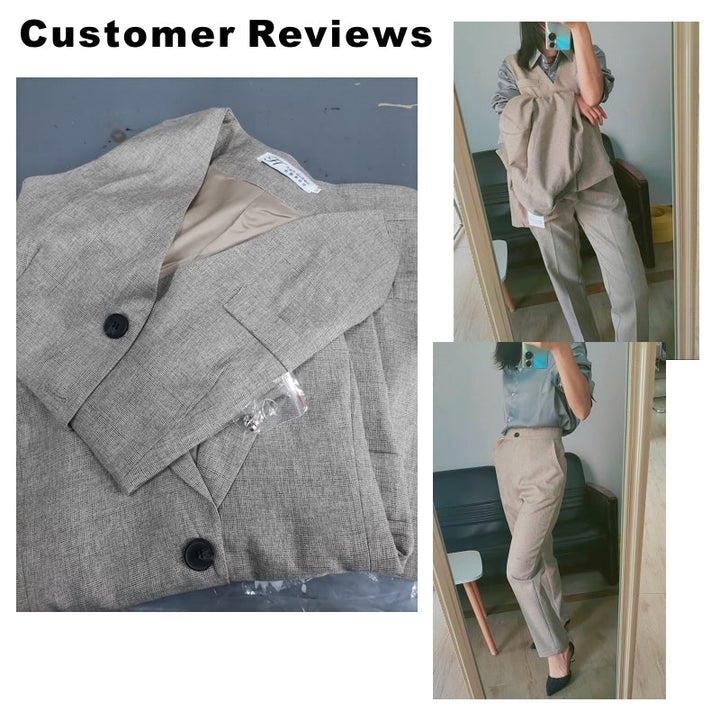 Drune | Vintage Puku Jacke Weste Hose Blazer 3 Stk