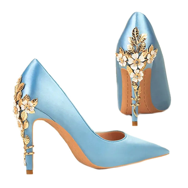 Drune | Metallisch verstellte High Heels für Frauen Stiletto