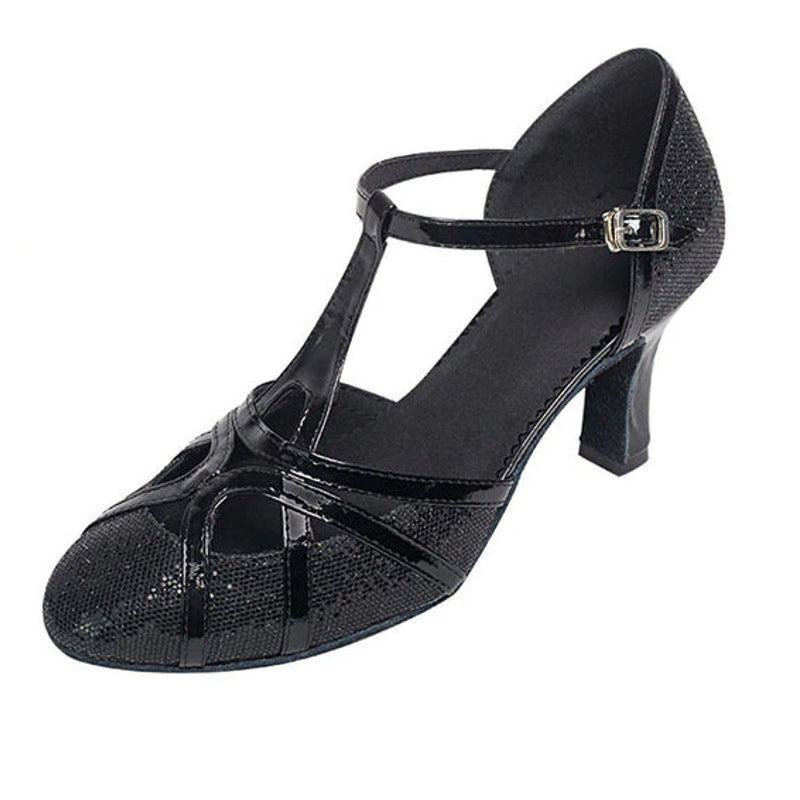 Drune | Salsa Tanzschuhe Damen Latein Tanzschuhe 7cm