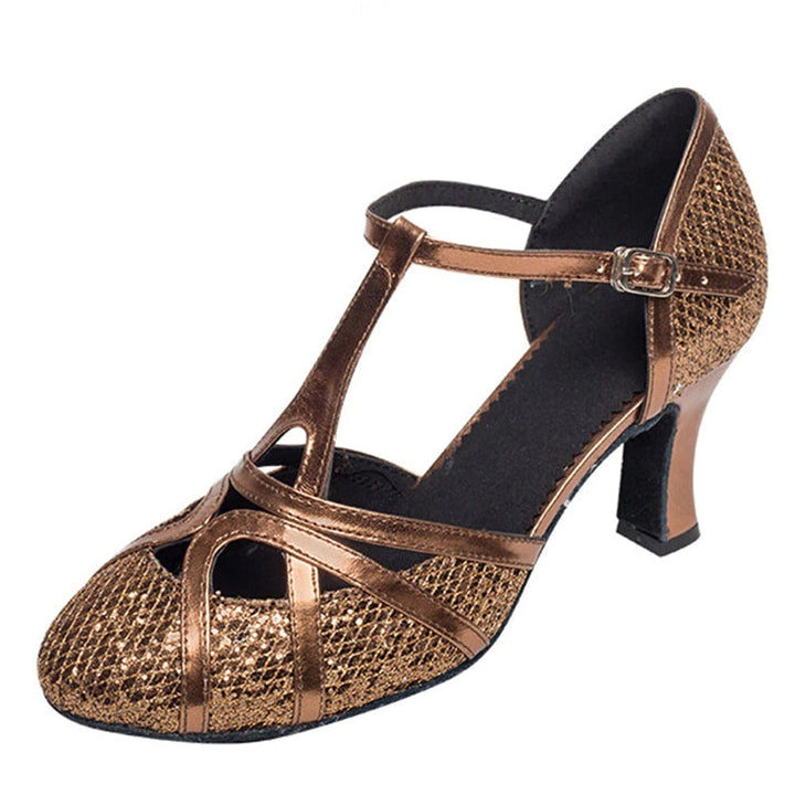 Drune | Salsa Tanzschuhe Damen Latein Tanzschuhe 7cm