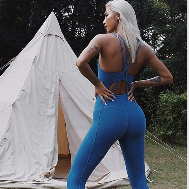 Drune | Yoga Sportliche Einteiler Bodysuits Fitness Training Kleidung