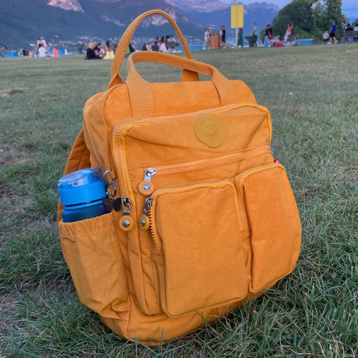 Drune | Mode Frau wasserdichter Nylon leichter Rucksack