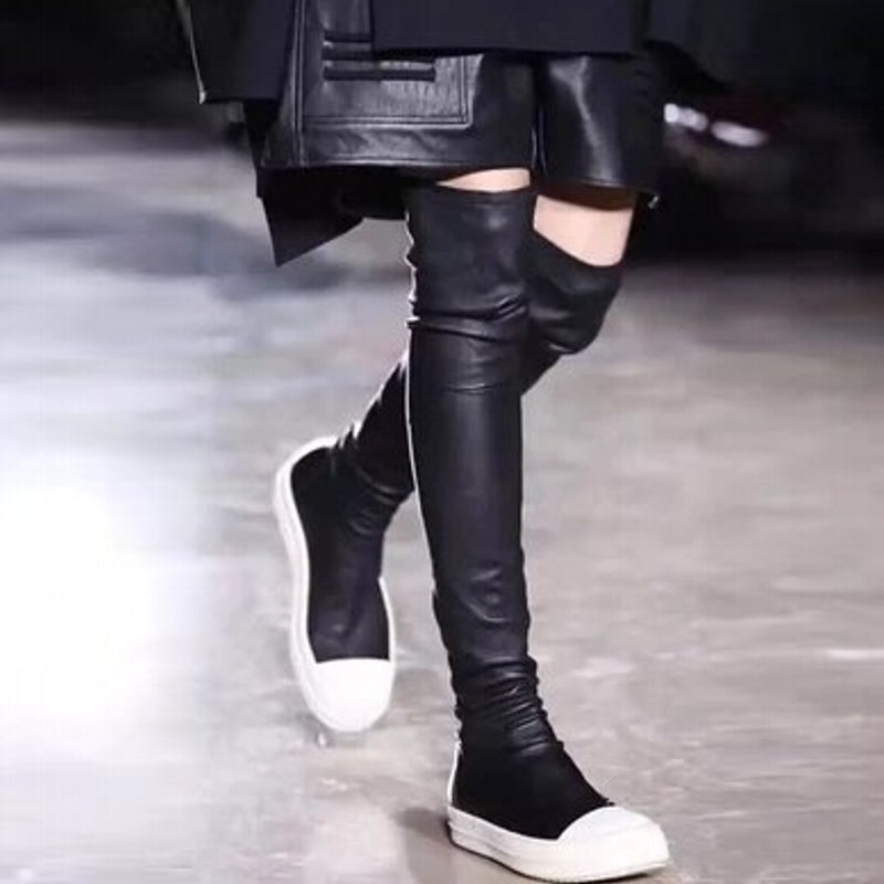 Drune | Flache Stiefel für Frauen