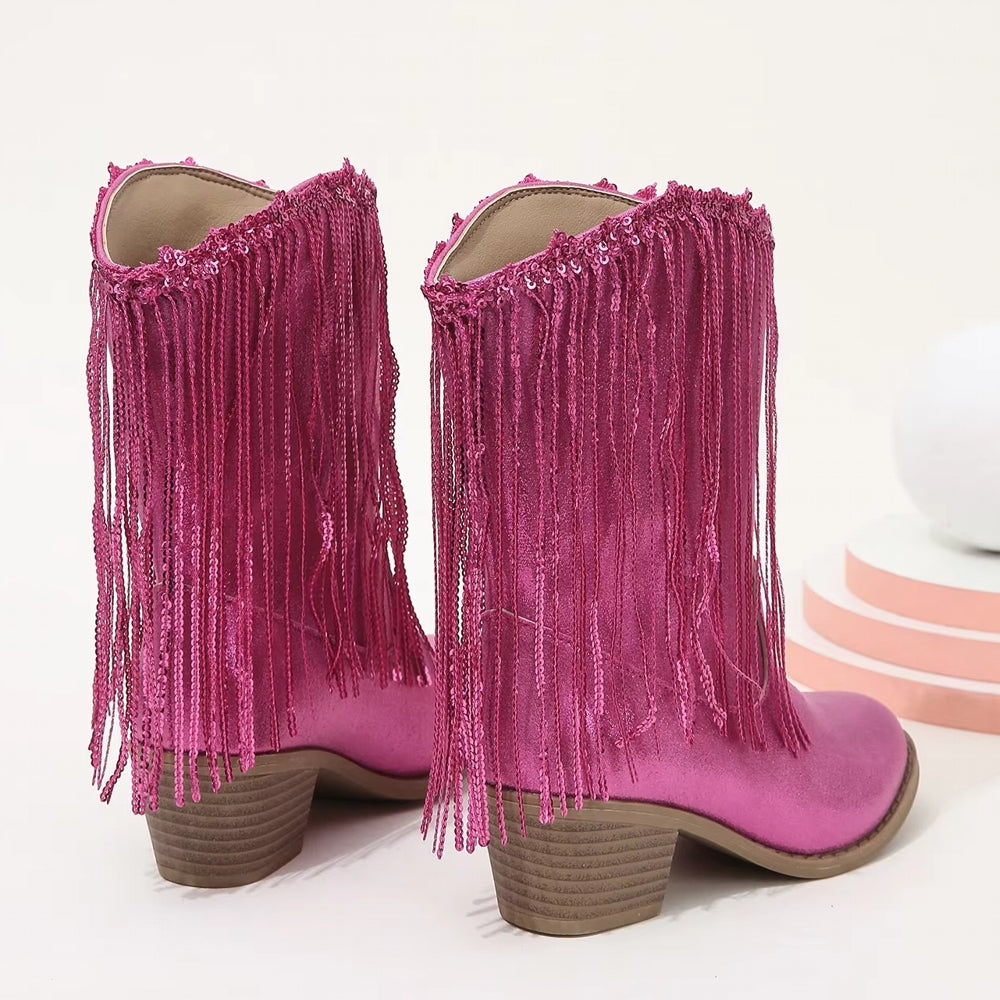 Drune | Tupsut Rosa Elegante Britannia Prinzessin Kinder Stiefel