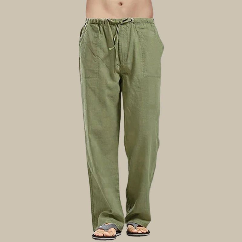 Drune | Bequeme Leinen Sommerhose
