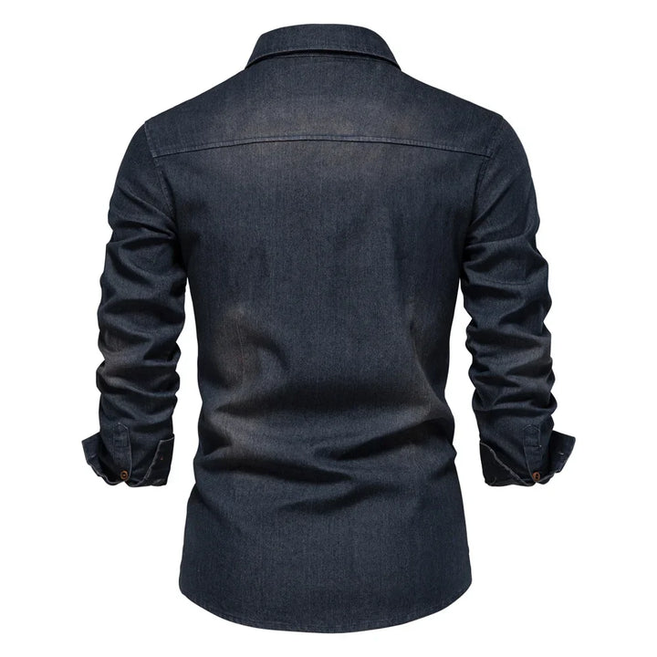 Drune | Baumwoll Denim Hemd