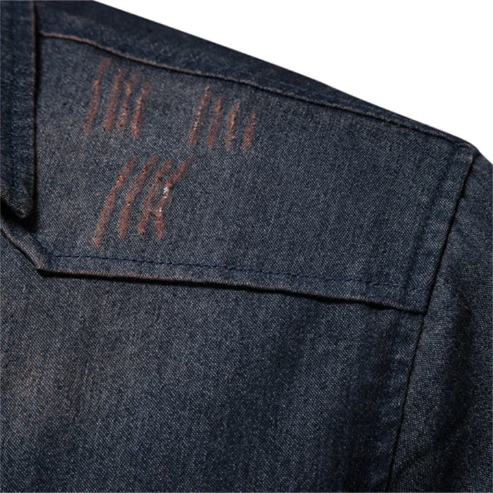Drune | Baumwoll Denim Hemd