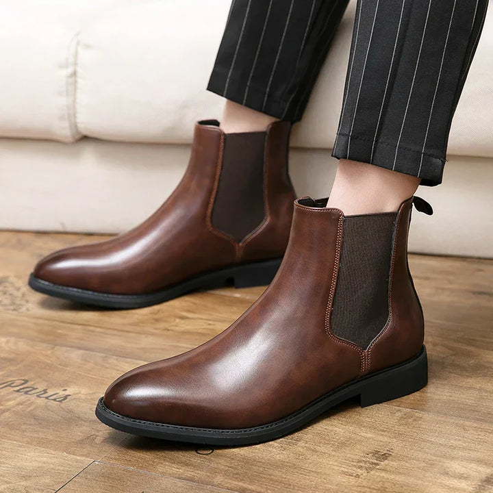 Drune | Herren Chelsea Lederstiefel