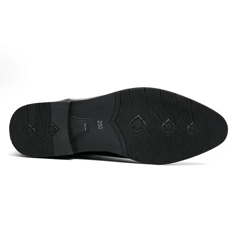 Drune | Herren Chelsea Lederstiefel