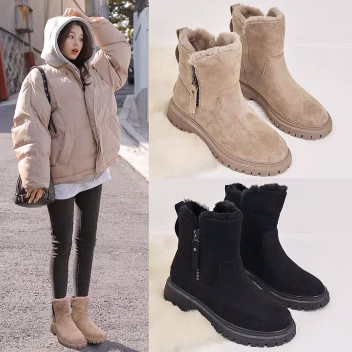 Drune | Moderne Stiefeletten Mit Weichem Fleecefutter