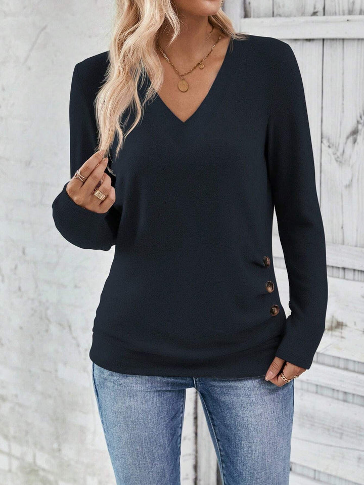 Drune | V-Ausschnitt Pullover