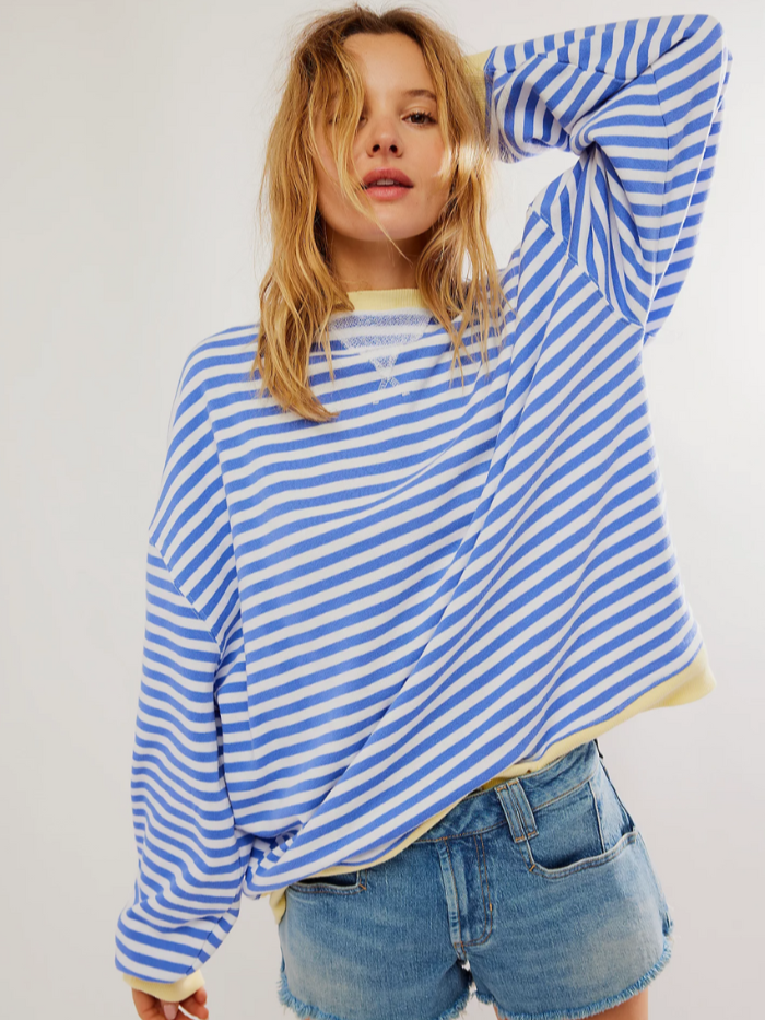 Drune | Gestreifter Pullover