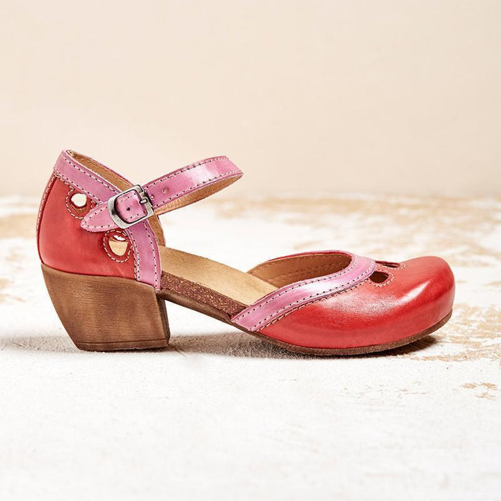 Drune | Bequeme Niedrig Heel Sandalen