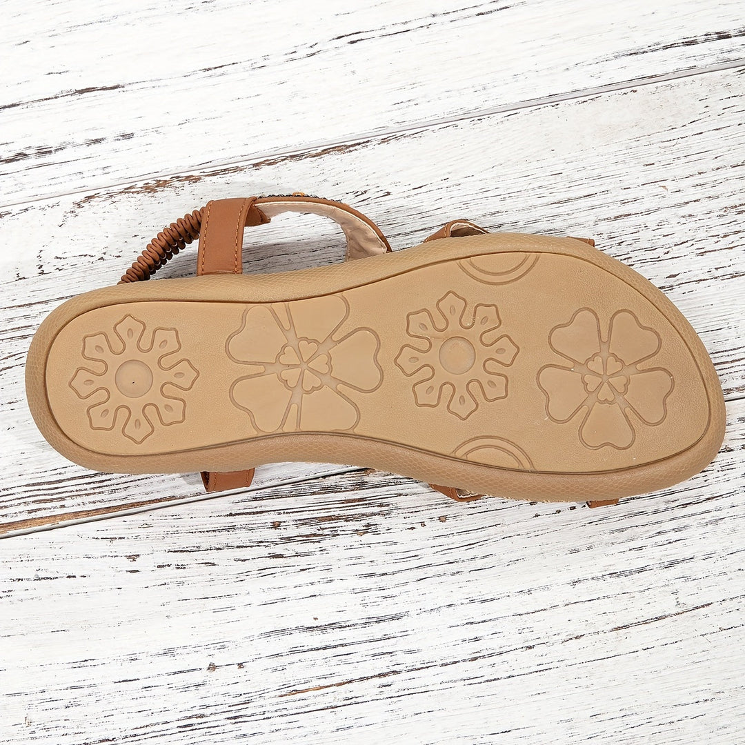 Drune | Boho Flache Sandalen