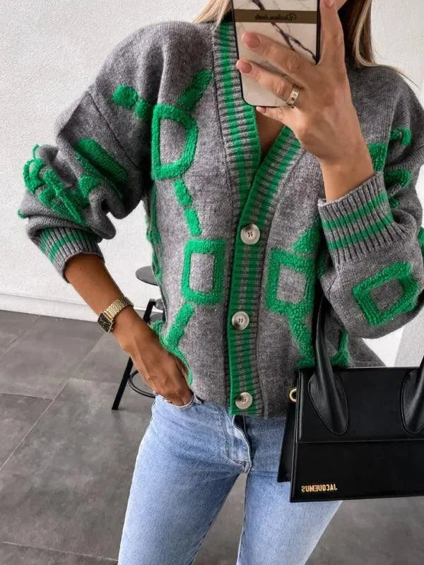 Drune | Drop Shoulder Strickjacke
