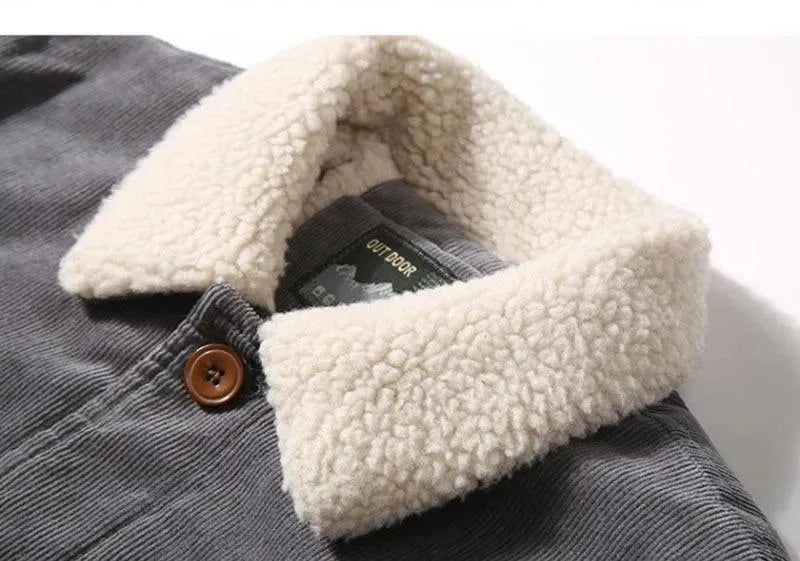 Drune | Corduroy Winterjacke für Männer