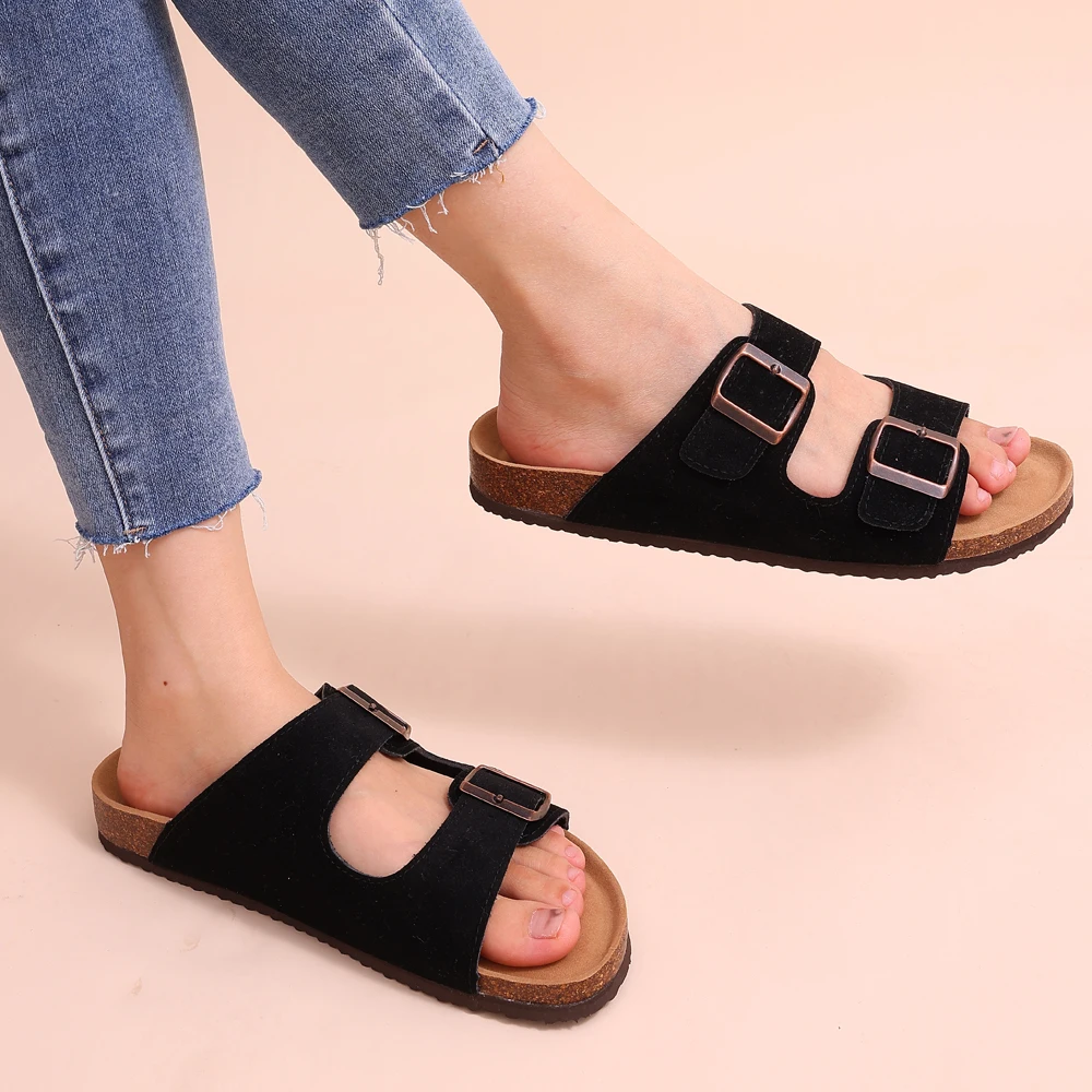 Drune - Orthopädische Sandalen mit Kork-Fußbett