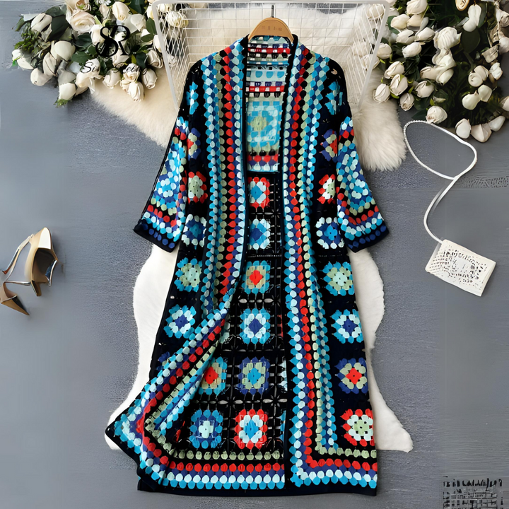 Drune | Bohemian Ethno Cardigan für Damen