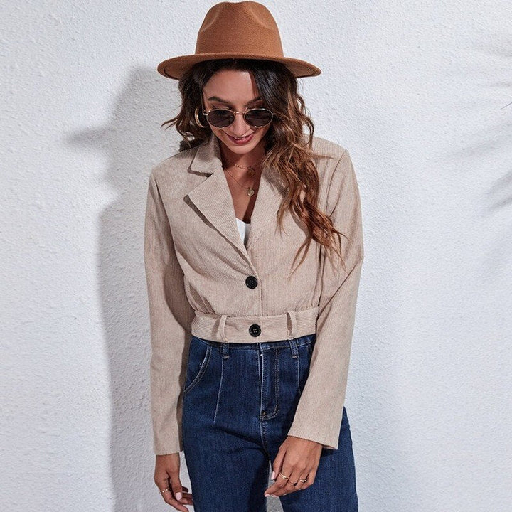 Drune | Jacke - Stylische und vielseitige Damen-Crop-Jacke