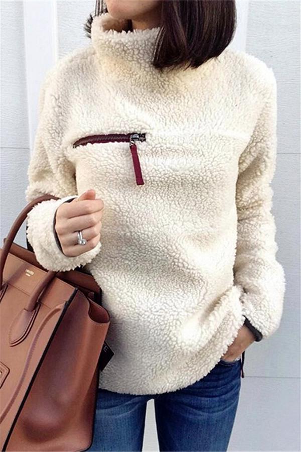 Drune Cozy Teddy Pullover