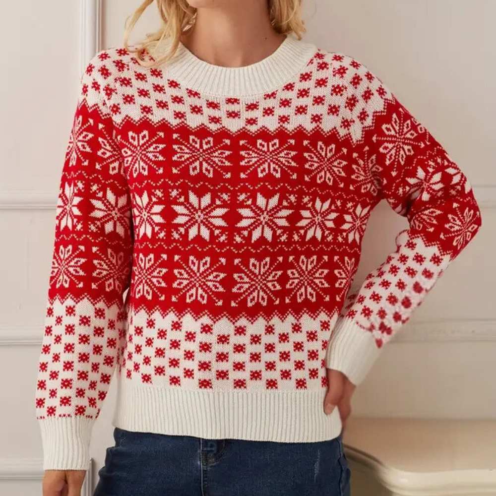 Drune | Modischer Weihnachtspulli für Damen