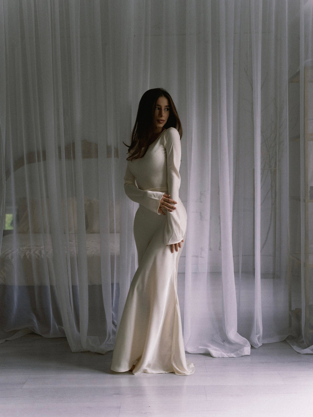 Drune | Leichte Maxikleid mit Romantischem Schnitt