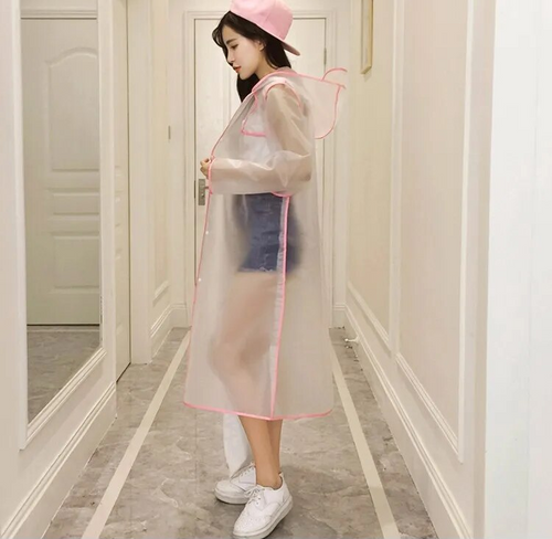 Drune | Transparente Regenjacke