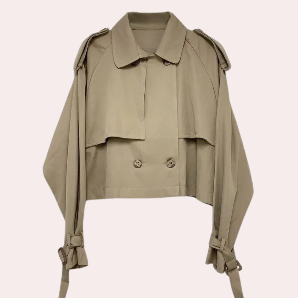 Drune | Elegante kurze Herbstjacke für Damen