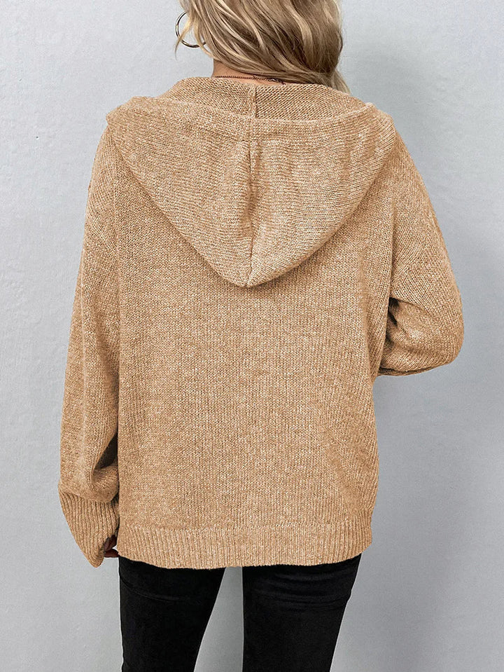 Drune | Cardigan - Bequemer Strick-Button-Up-Cardigan