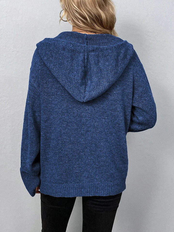 Drune | Cardigan - Bequemer Strick-Button-Up-Cardigan