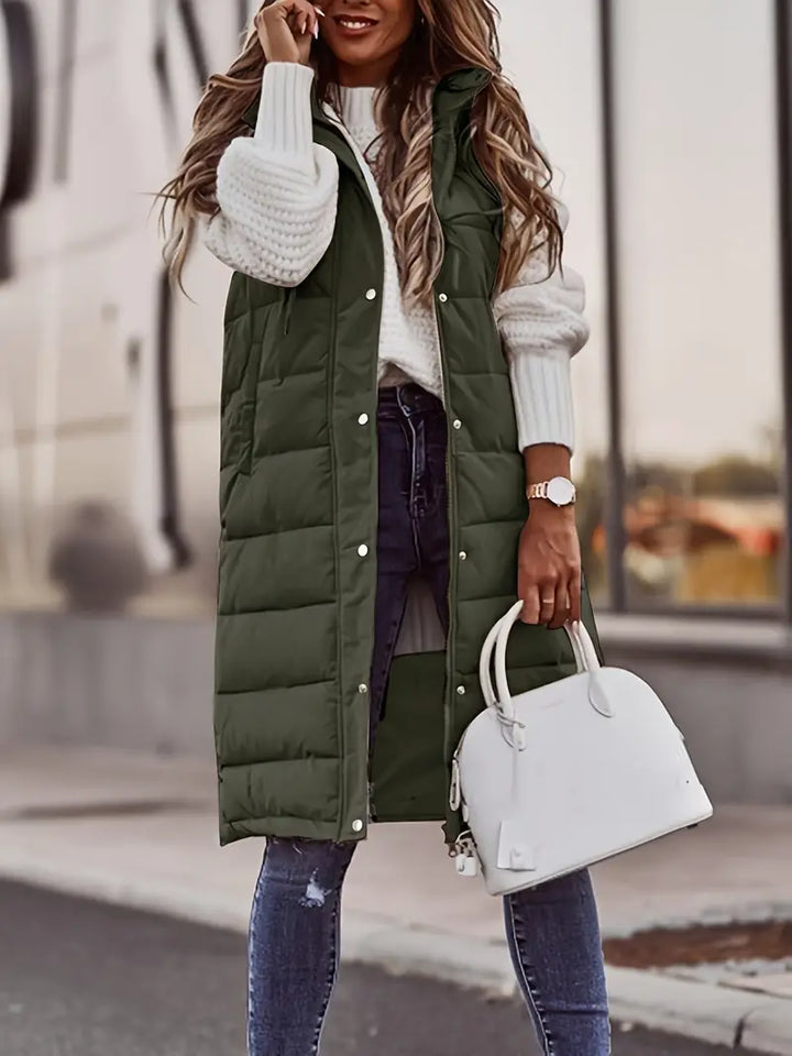Drune | Langer Bodywarmer Weste Für Damen