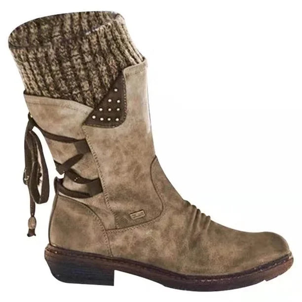 Drune | Modische Winterstiefeletten - Zum Schnüren
