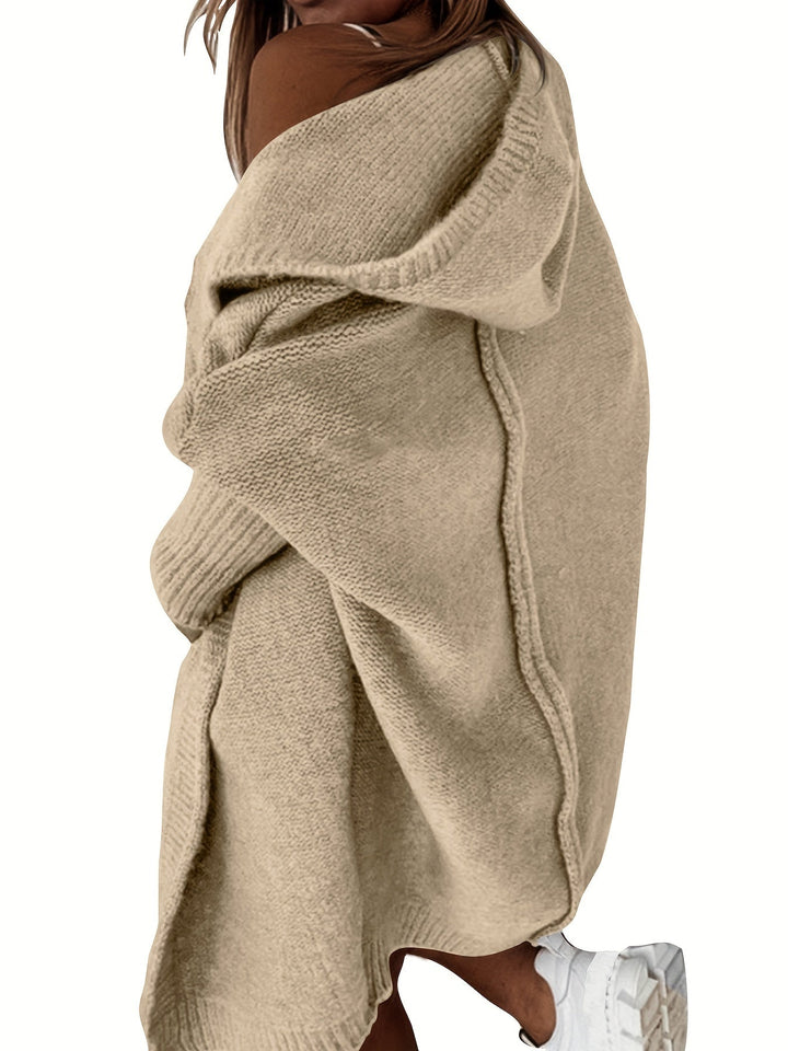 Drune | Gemütliche Kapuzen-Strickjacke