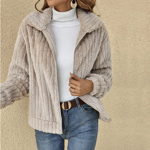 Drune | Warmer und lässiger Fleece-Mantel