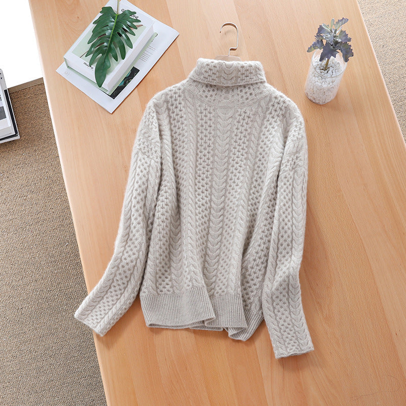 Drune | Damen Rollkragenpullover Aus Kaschmir